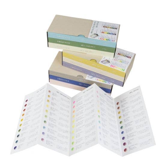 Irojiten Colored Pencil Dictionary Set - Seascape
