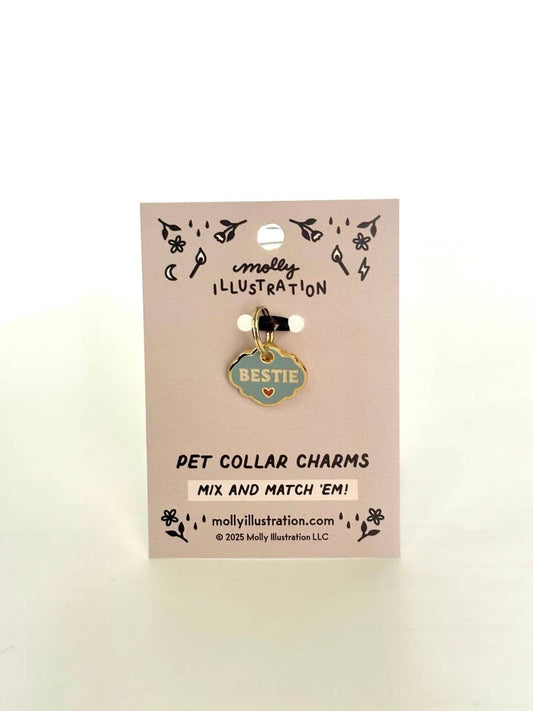 Bestie - Pet Collar Charm