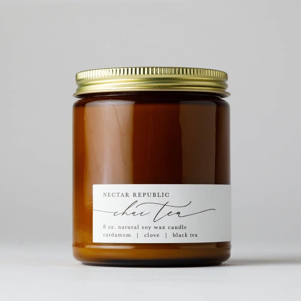 Chai Tea : Tin Soy Candle