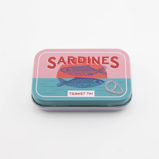 Sardine Tin - Stationery Trinket Tin
