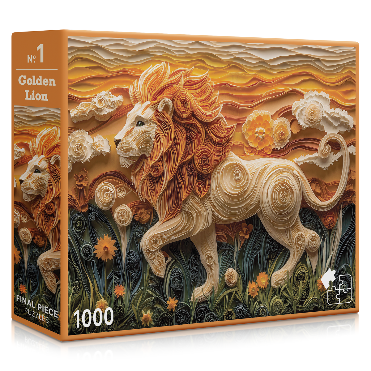 No. 1 - Golden Lion - 1000 Piece
