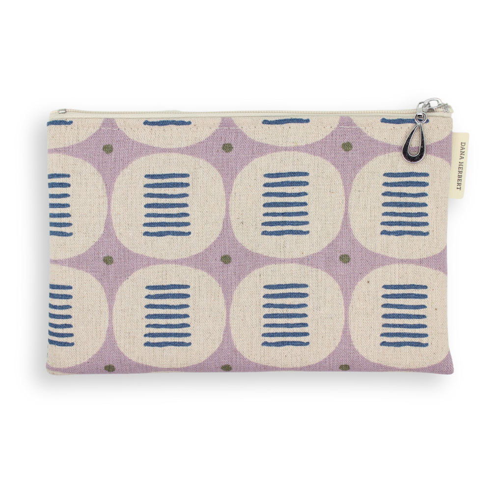 Canvas Wallet - Medium Zip Pouch