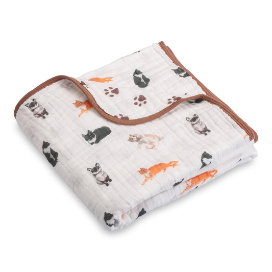 Muslin Blanket - Toddler - Kitty