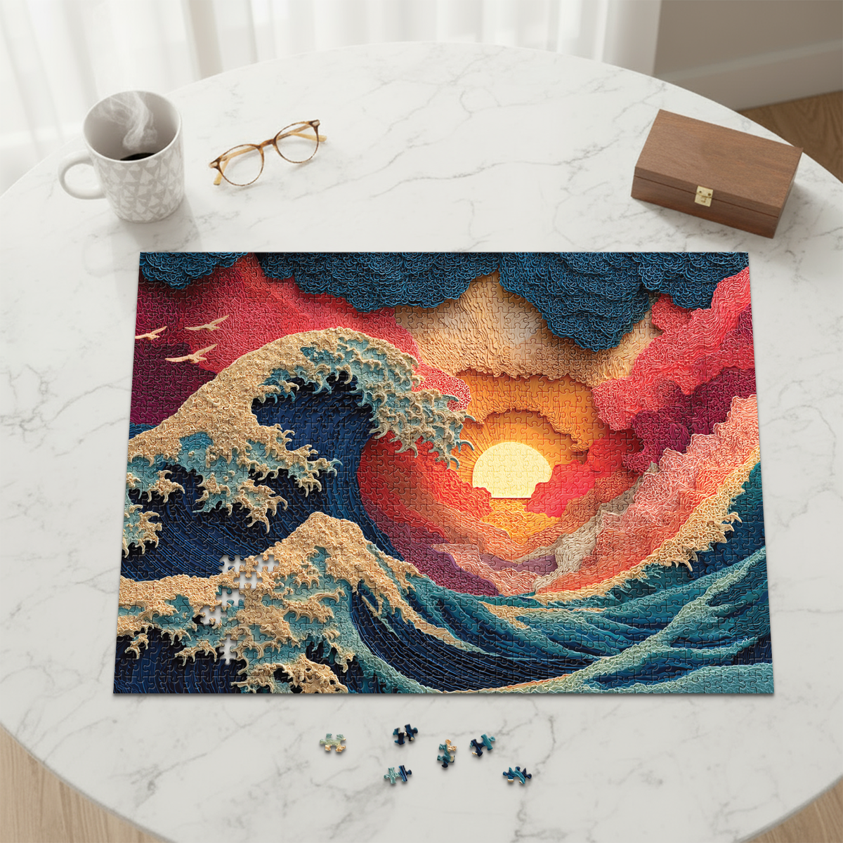 No. 2 - Great Wave - 1,000 Piece