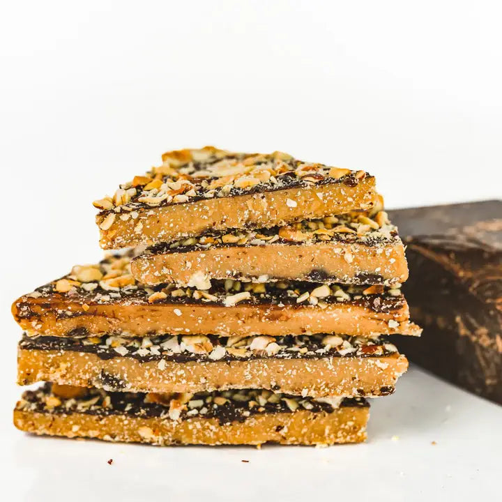 Salted Hazelnut Toffee