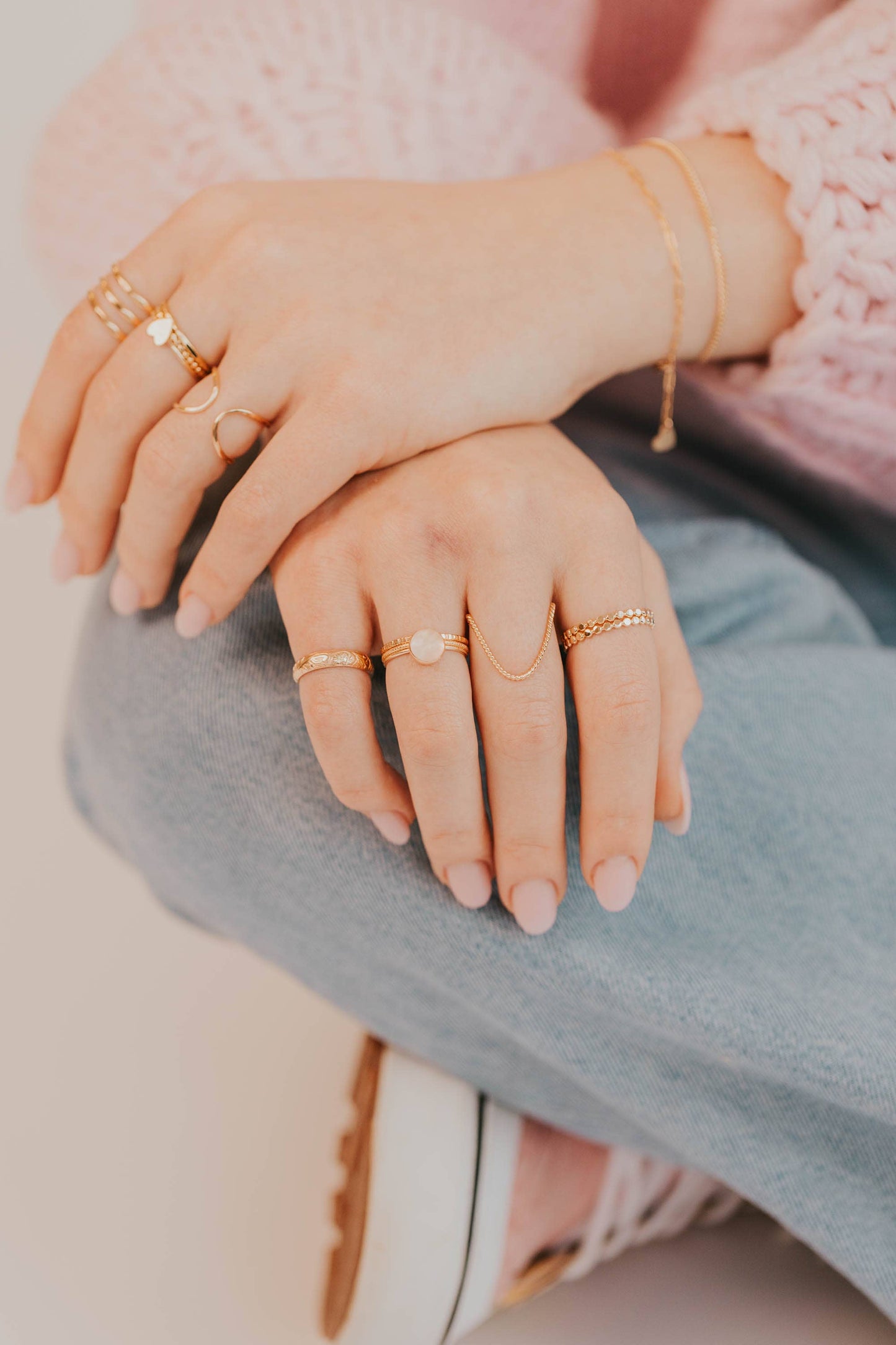 Rose Quartz Ring