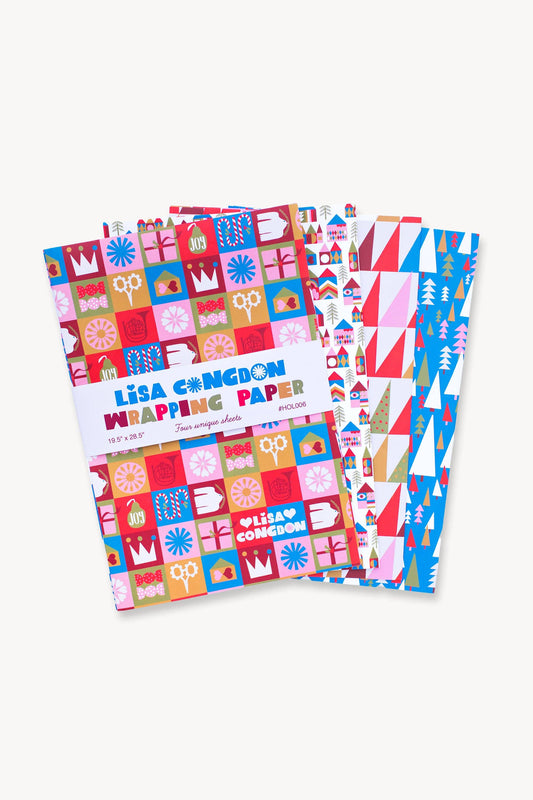 Holiday Wrap - 4 Sheet Pack