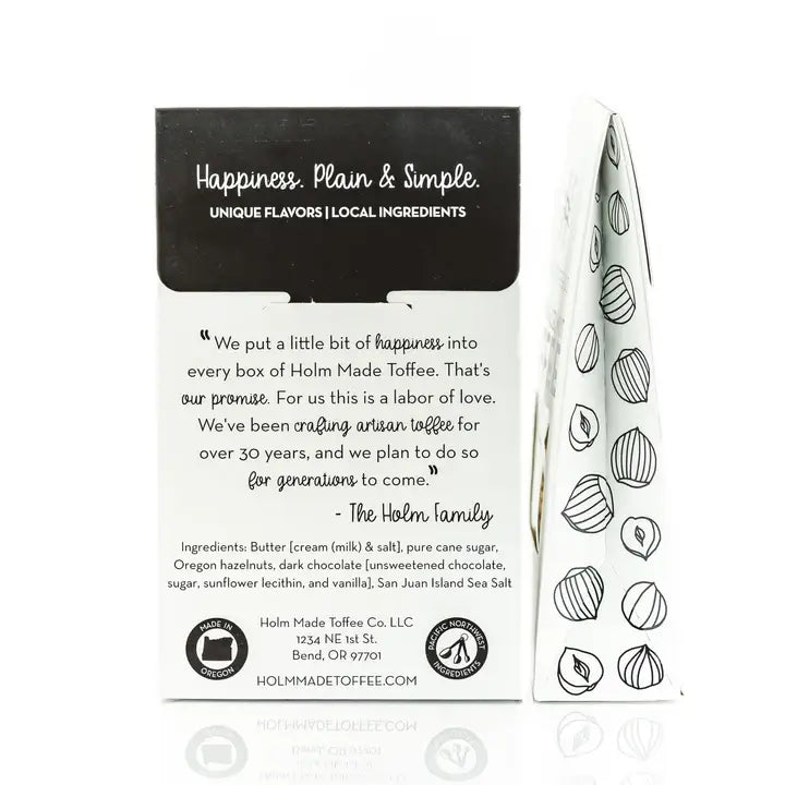 Salted Hazelnut Toffee