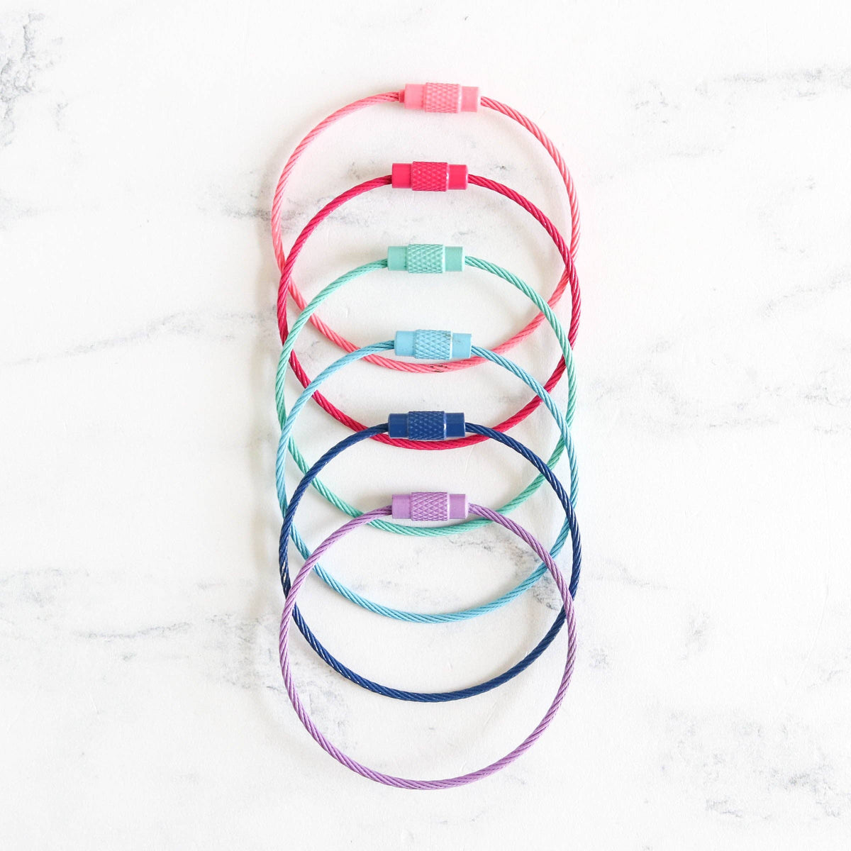 Twist Lock Floss Bobbin Thread Rings