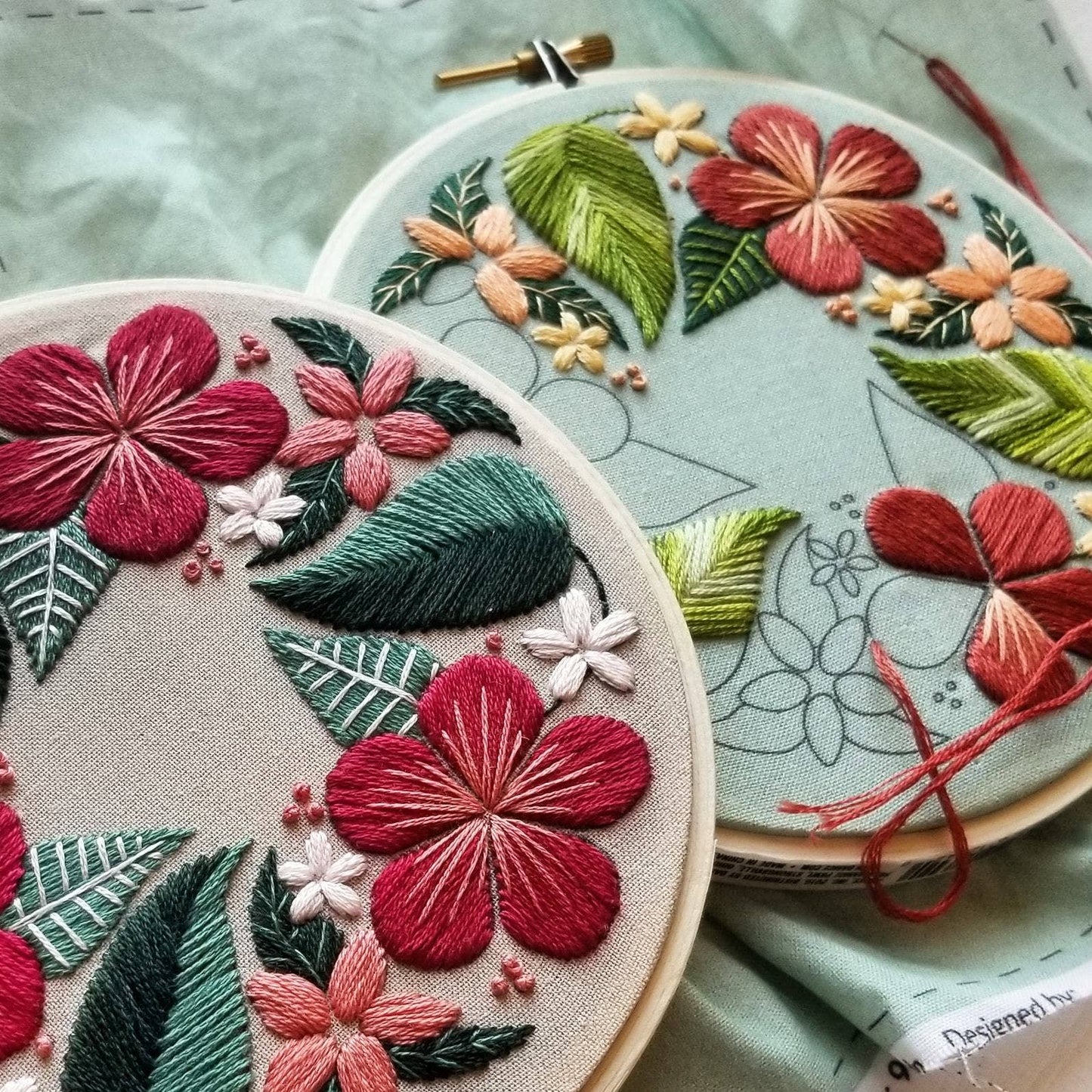 Floral Flourish - Embroidery Kit