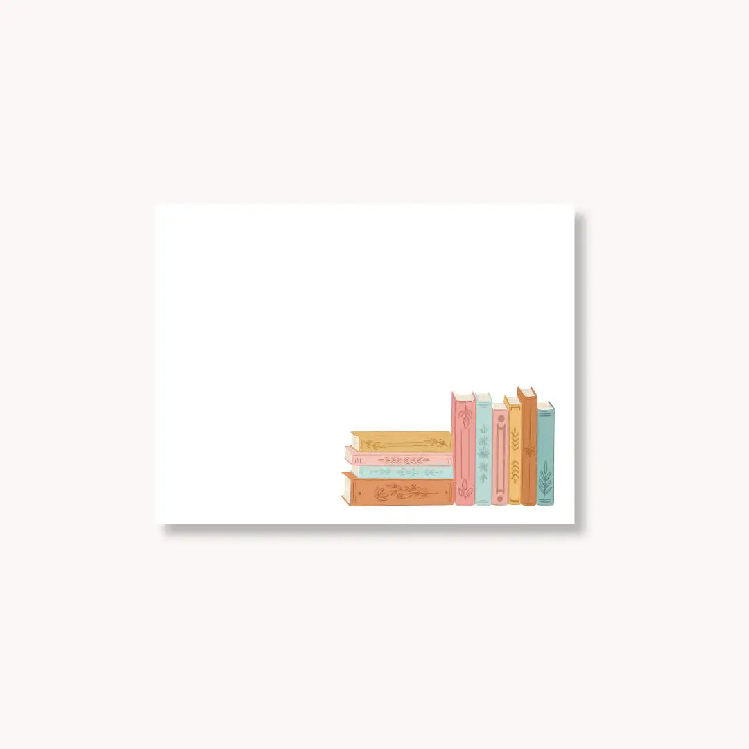 Floral Sticky Note, 4x3"