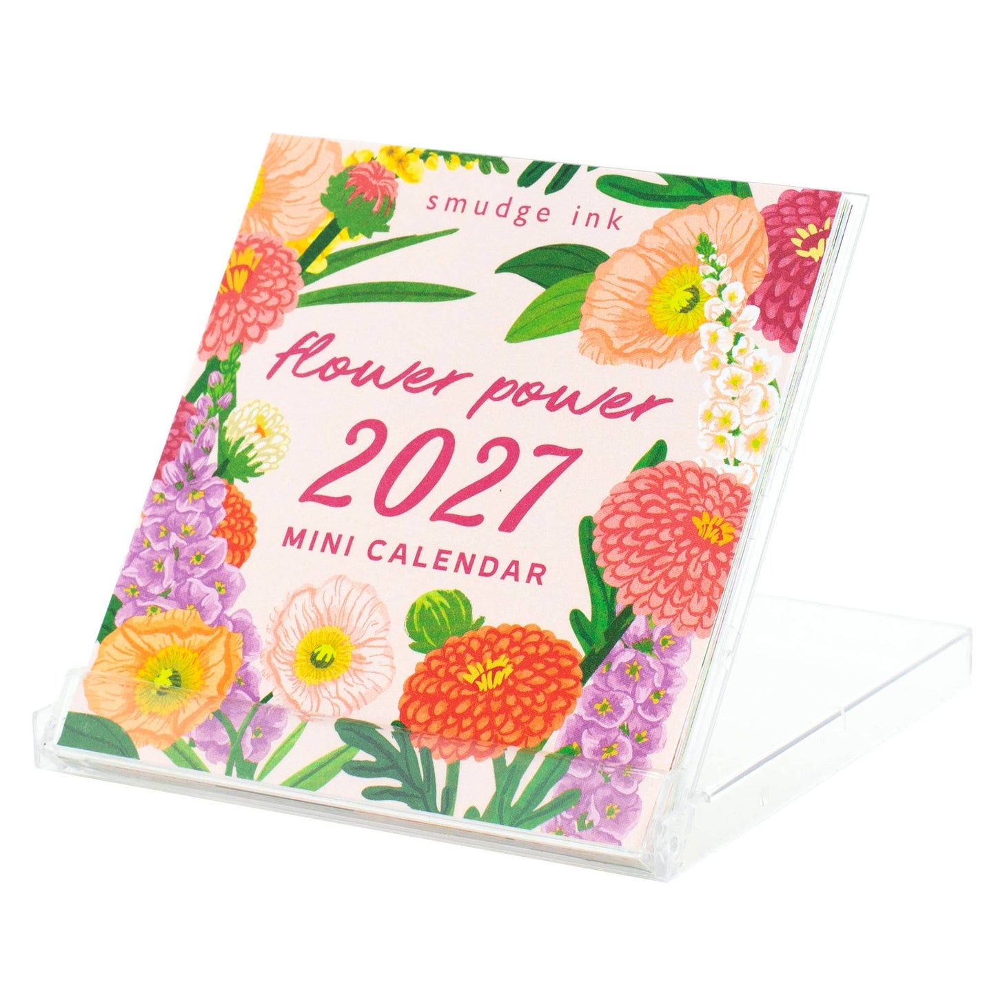 2027 Flower Power Mini Calendar