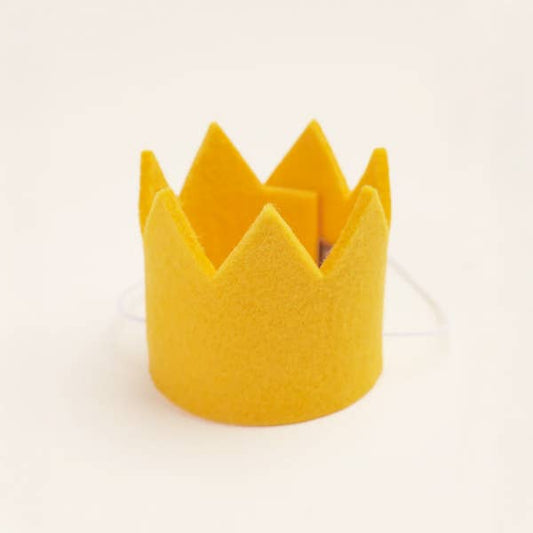 PARTY BEAST CROWN Wool Felt Pet Crown