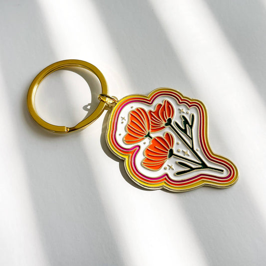 Poppy Magic Keychain