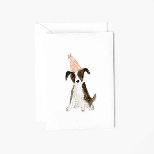 Party pup mini notecard