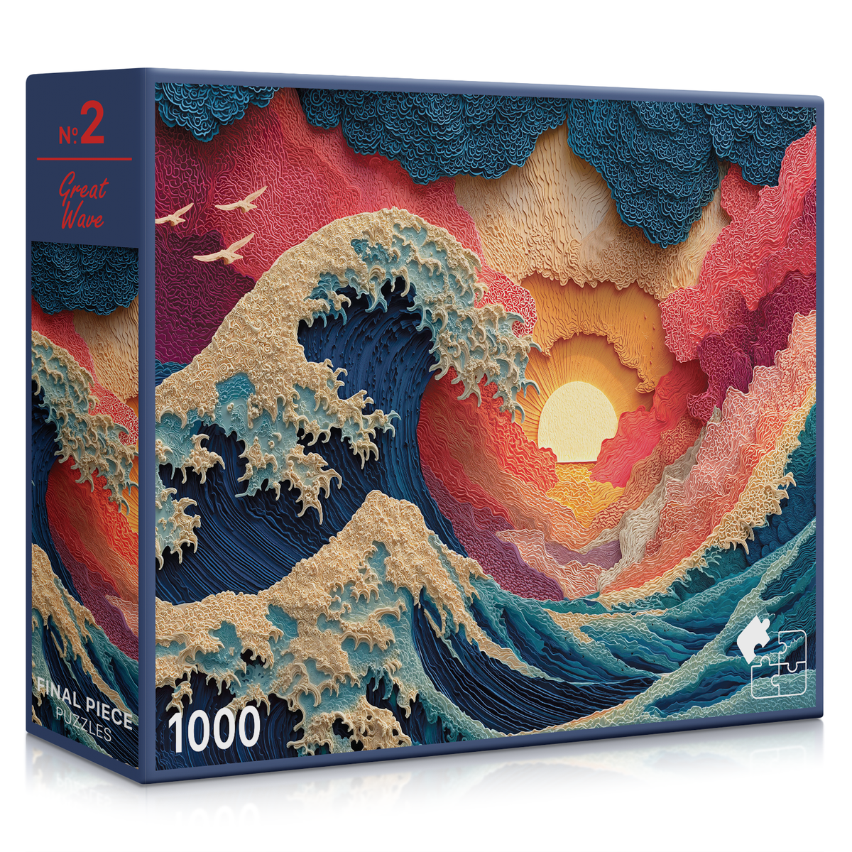 No. 2 - Great Wave - 1,000 Piece
