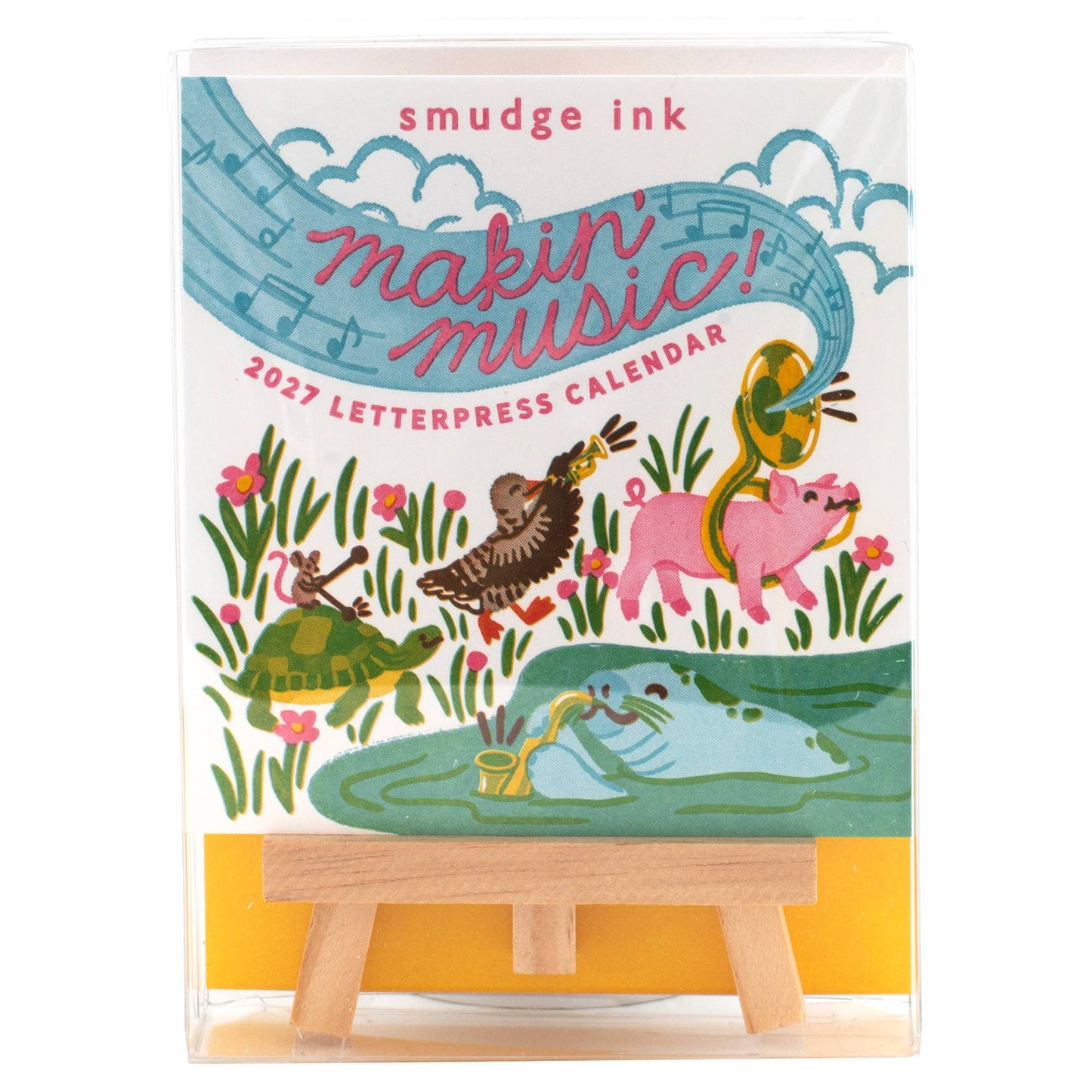 2027 Makin' Music Letterpress Desk Calendar