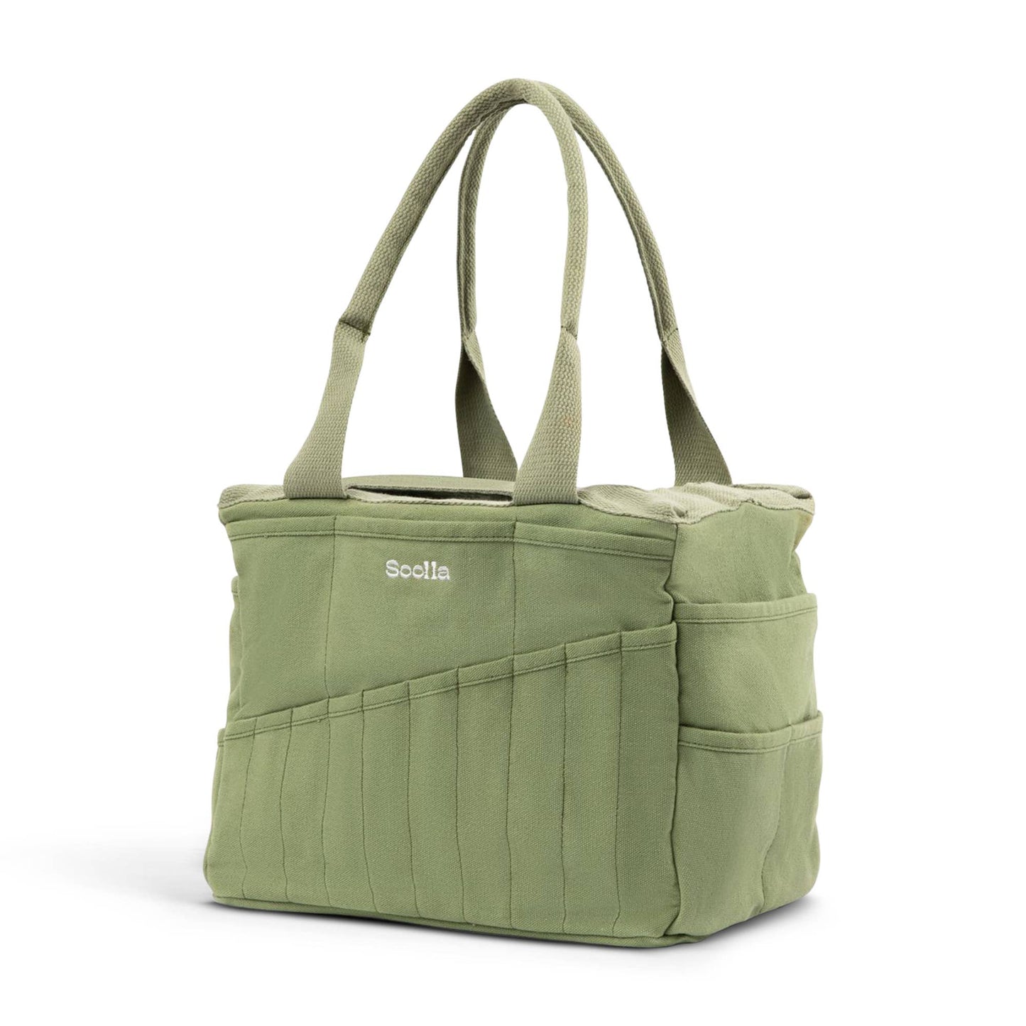 Soolla Studio Artist Bag, Ganja Green, Art Supplies Bag