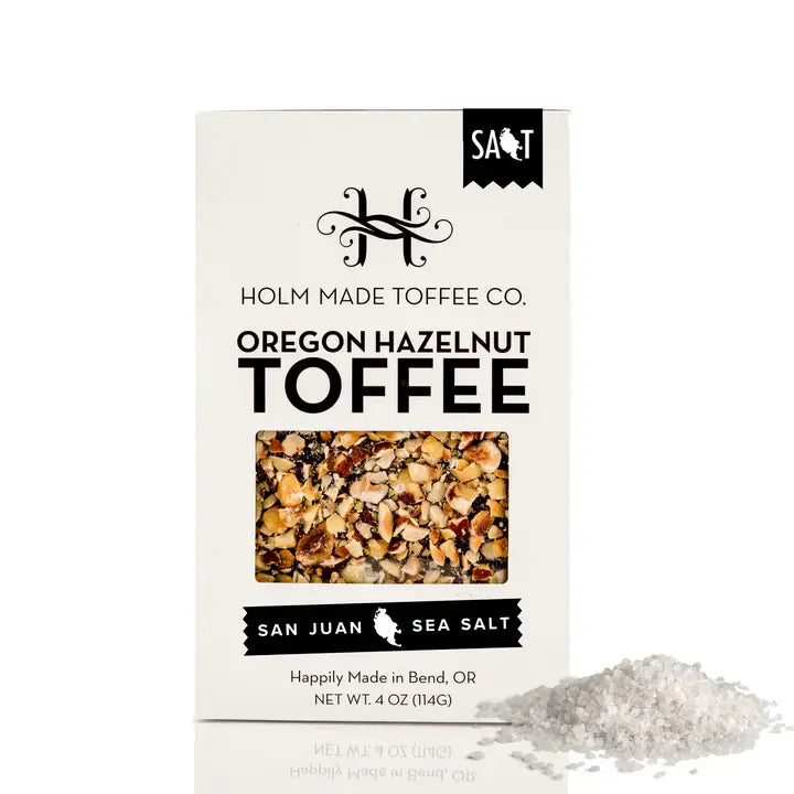 Salted Hazelnut Toffee