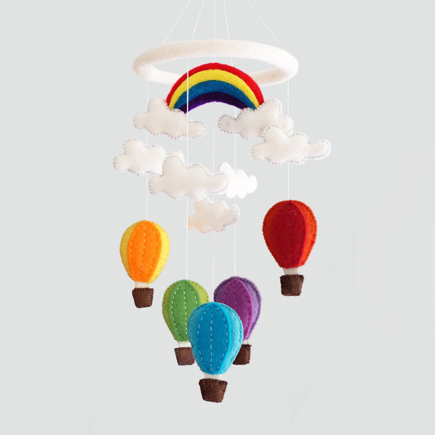 Baby Mobile - Nursery Décor - Hot Air Balloon