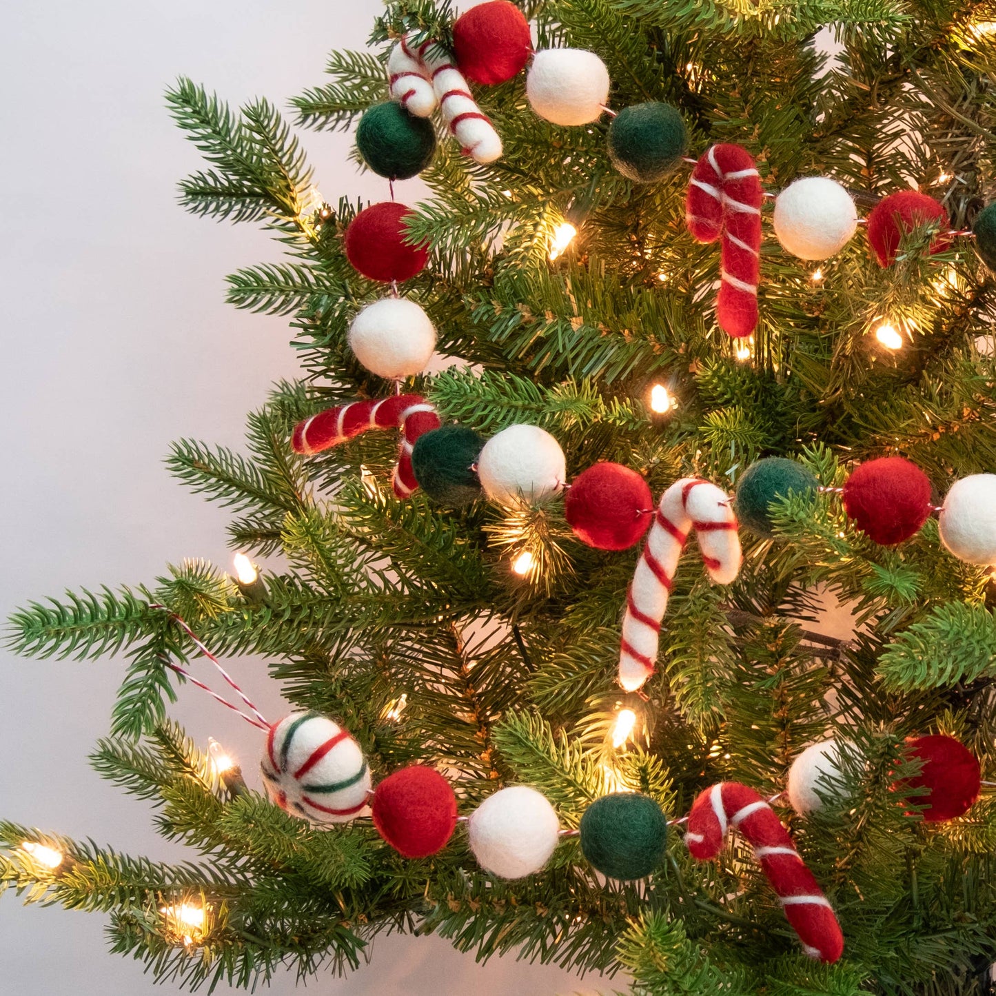 Garland - Christmas Decor - Candy Cane