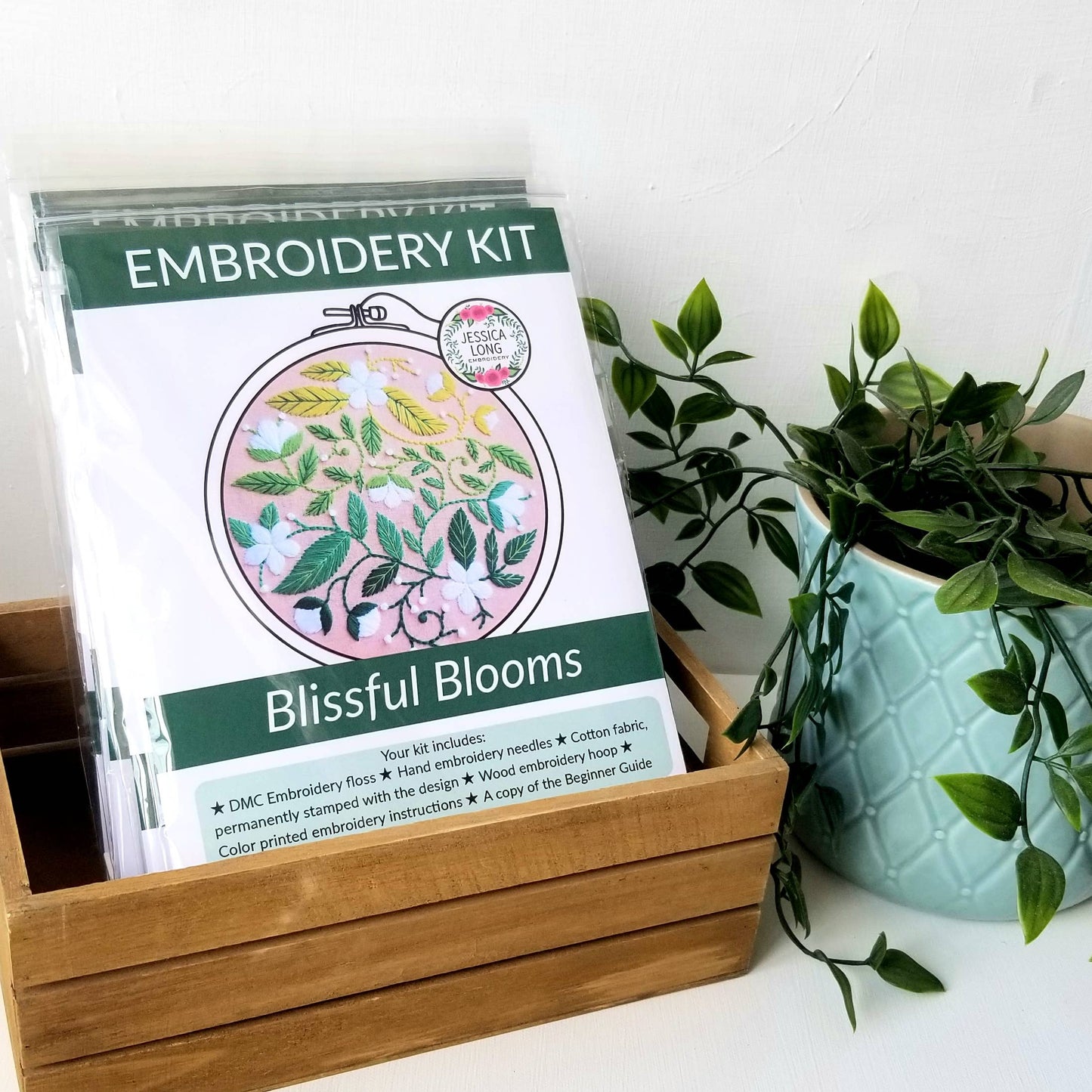 Blissful Blooms - Embroidery Kit