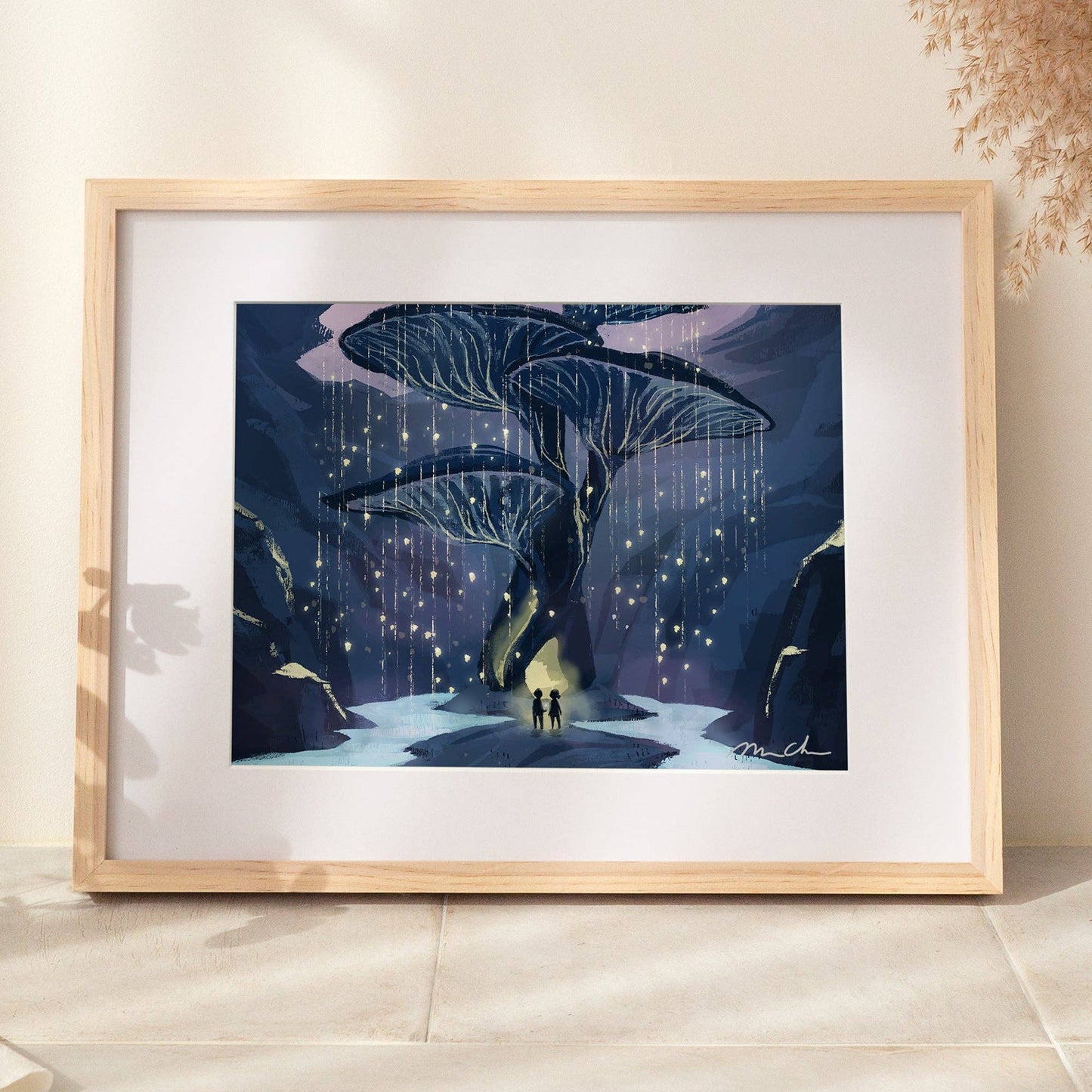 Some Bigger Thing Art Print (Matted 11x14, Unframed)