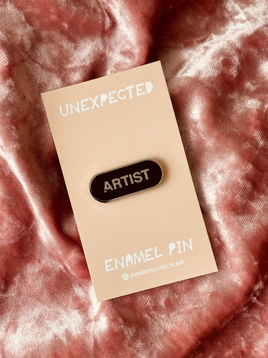 Artist Enamel Pin