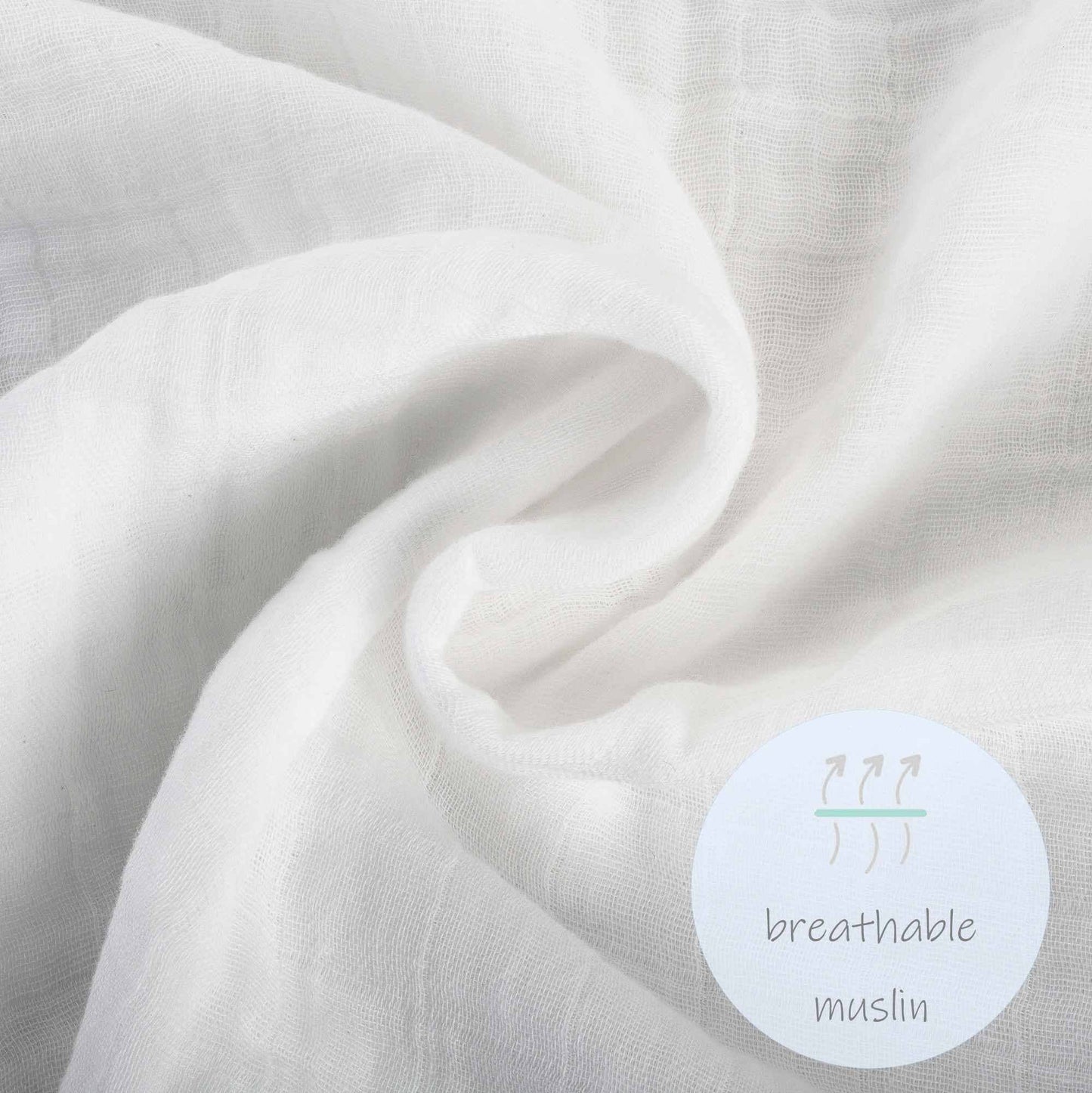 Muslin Swaddling Blanket - Sailing