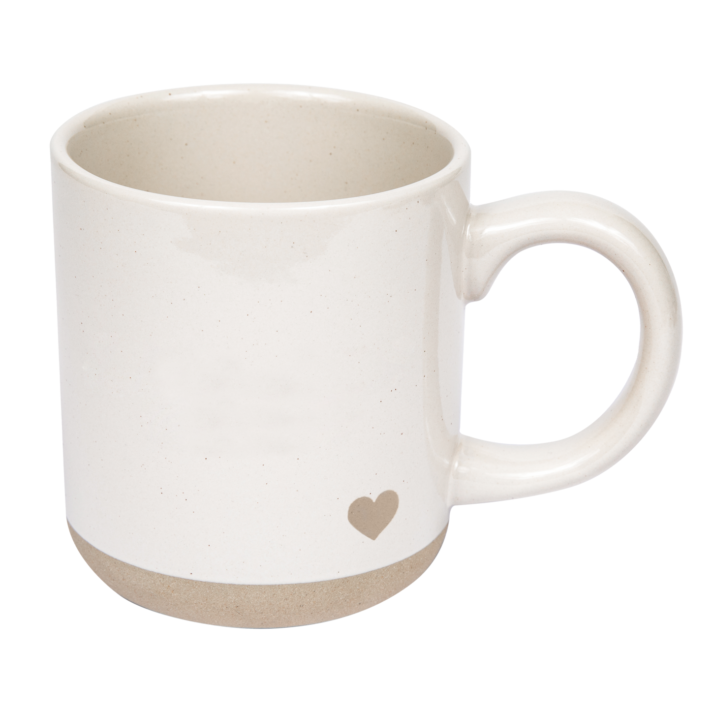 Heart - Stoneware Coffee Mug