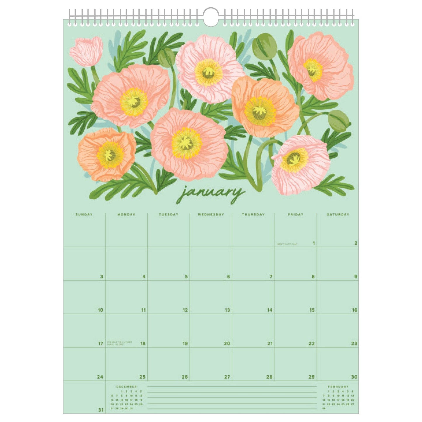 2027 Walk in the Garden Wall Calendar