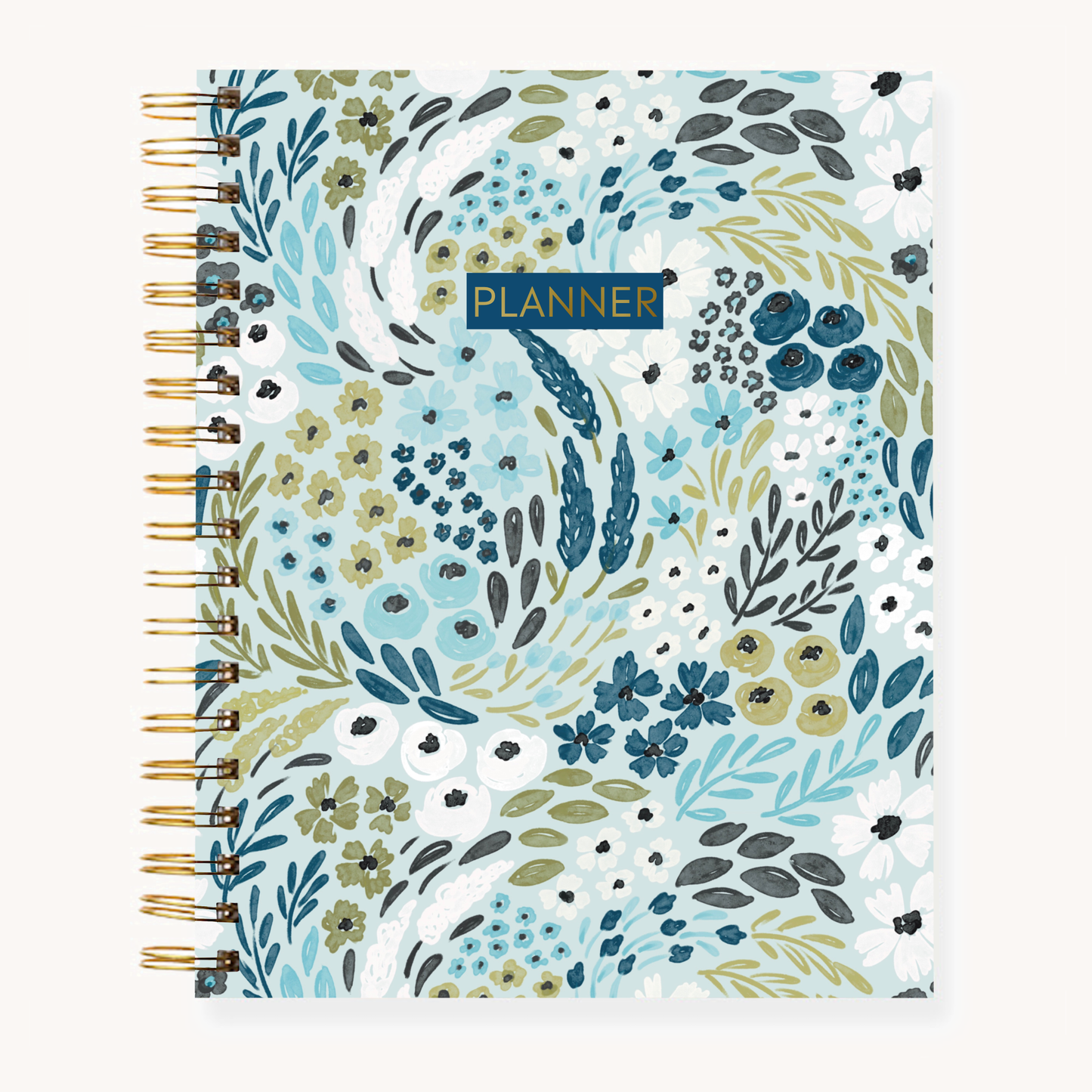 Floral Undated Planner
