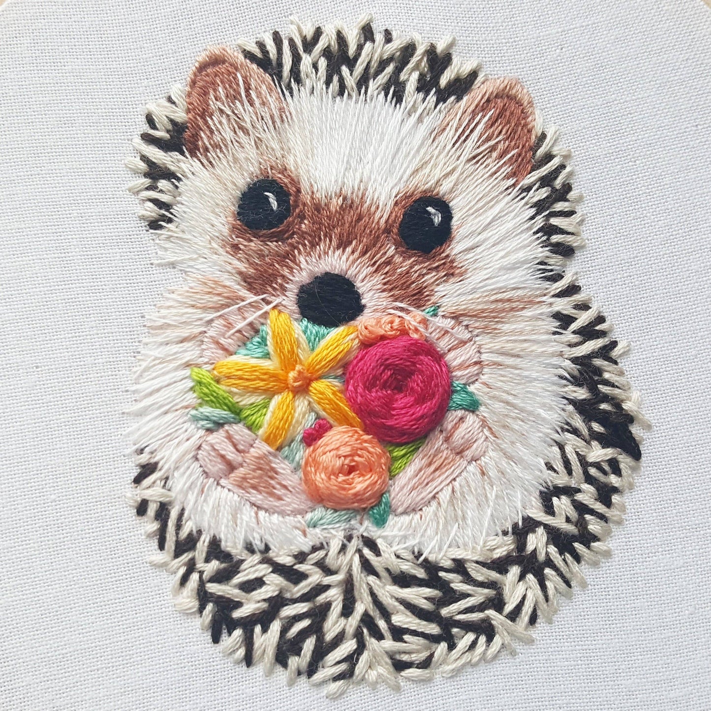 Hedgehog - Embroidery Kit