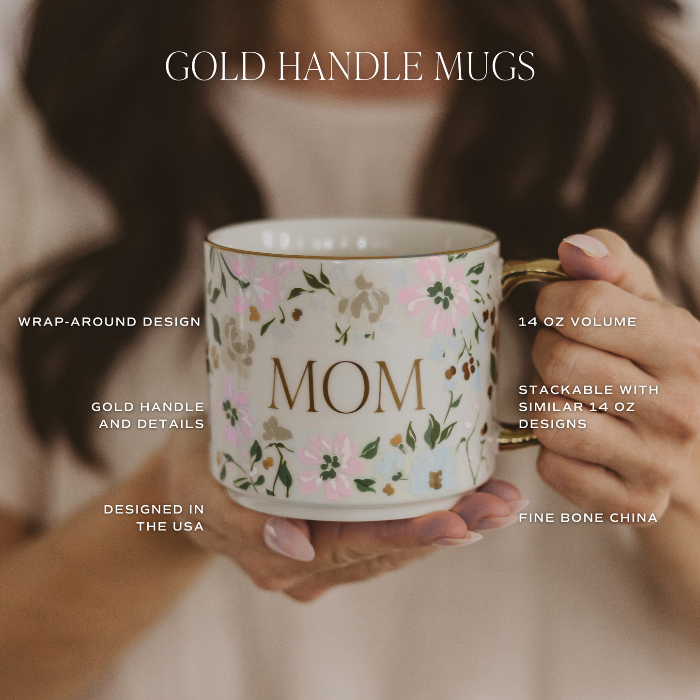 Floral Quilt - Coffee Mug