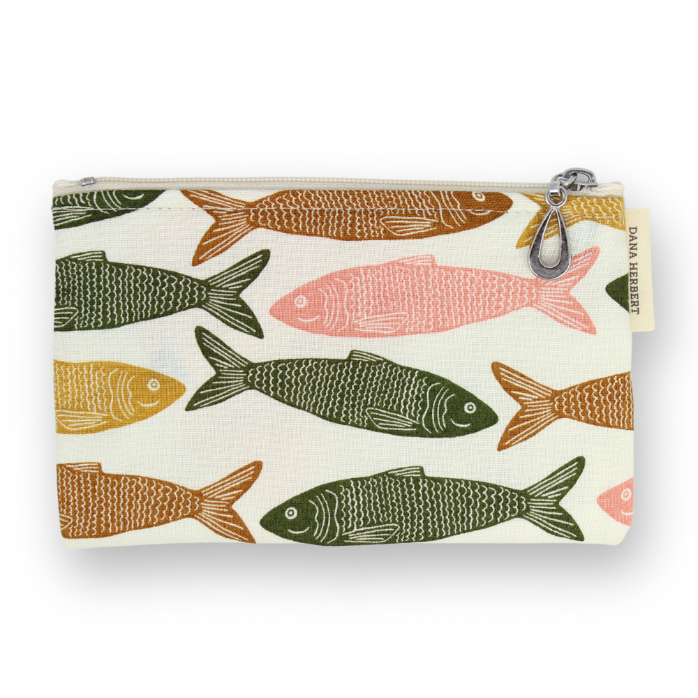 The Coin Purse | Small Zip Pouch | Cotton