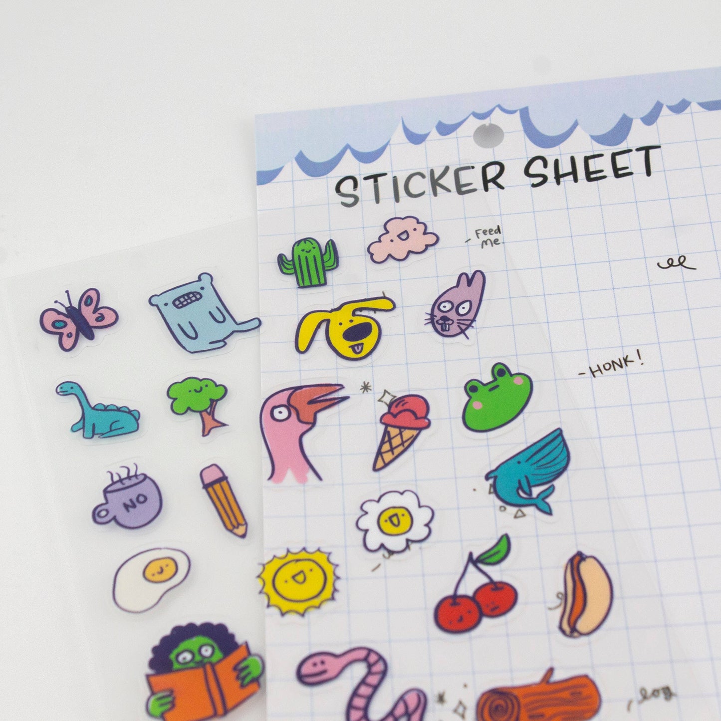Stuff 02 - Clear Planner Sticker Sheet
