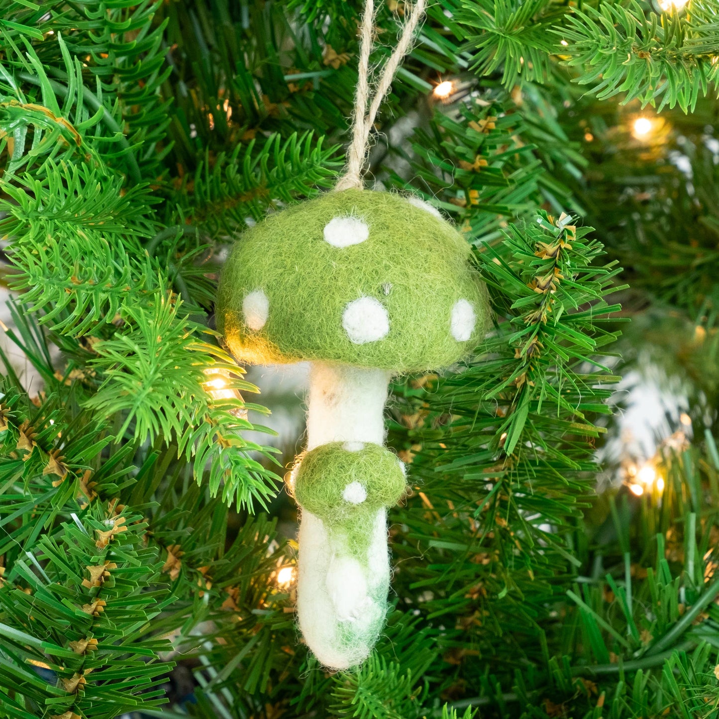 Ornament - Felt Mushrooms