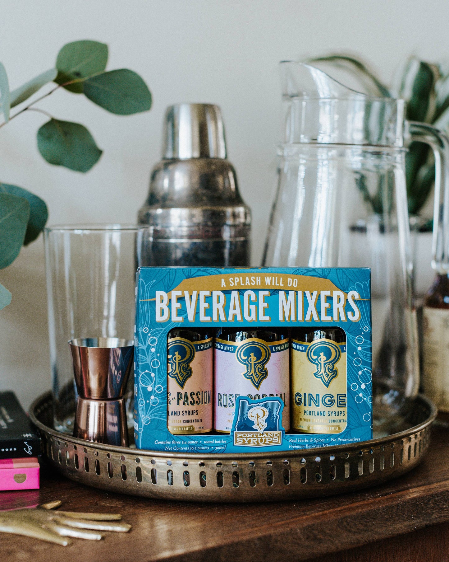 Gift Set - Blue Standard Cocktail / Mocktail Drink Mixers