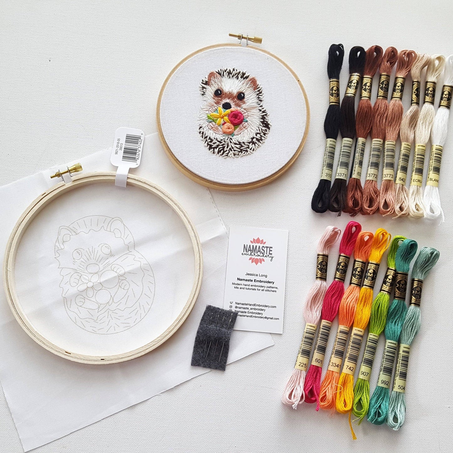 Hedgehog - Embroidery Kit