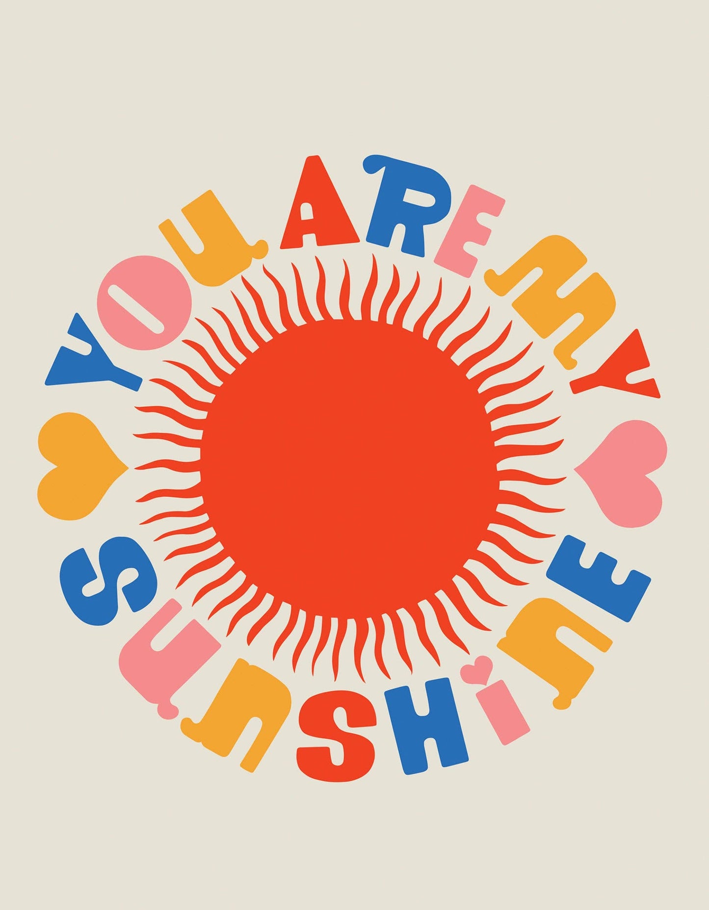 You Are My Sunshine - Greeting Card