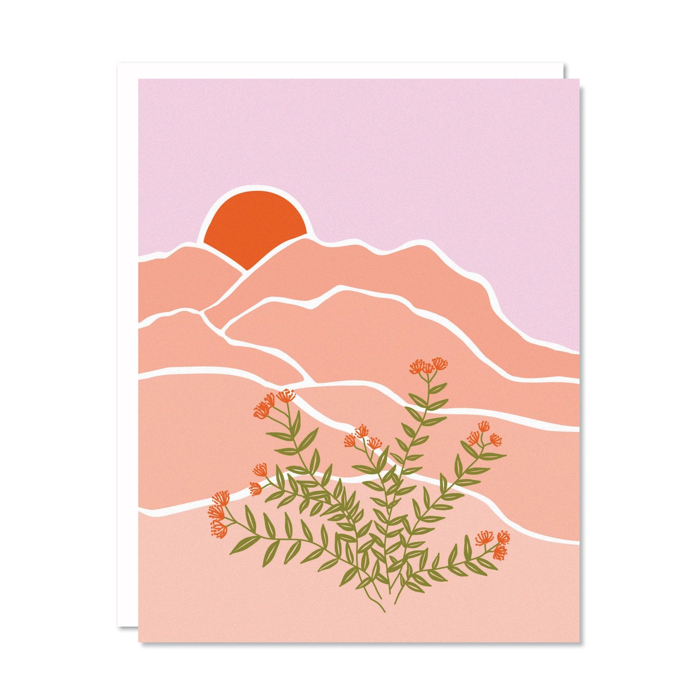 Desert Scene - Blank Everyday Card