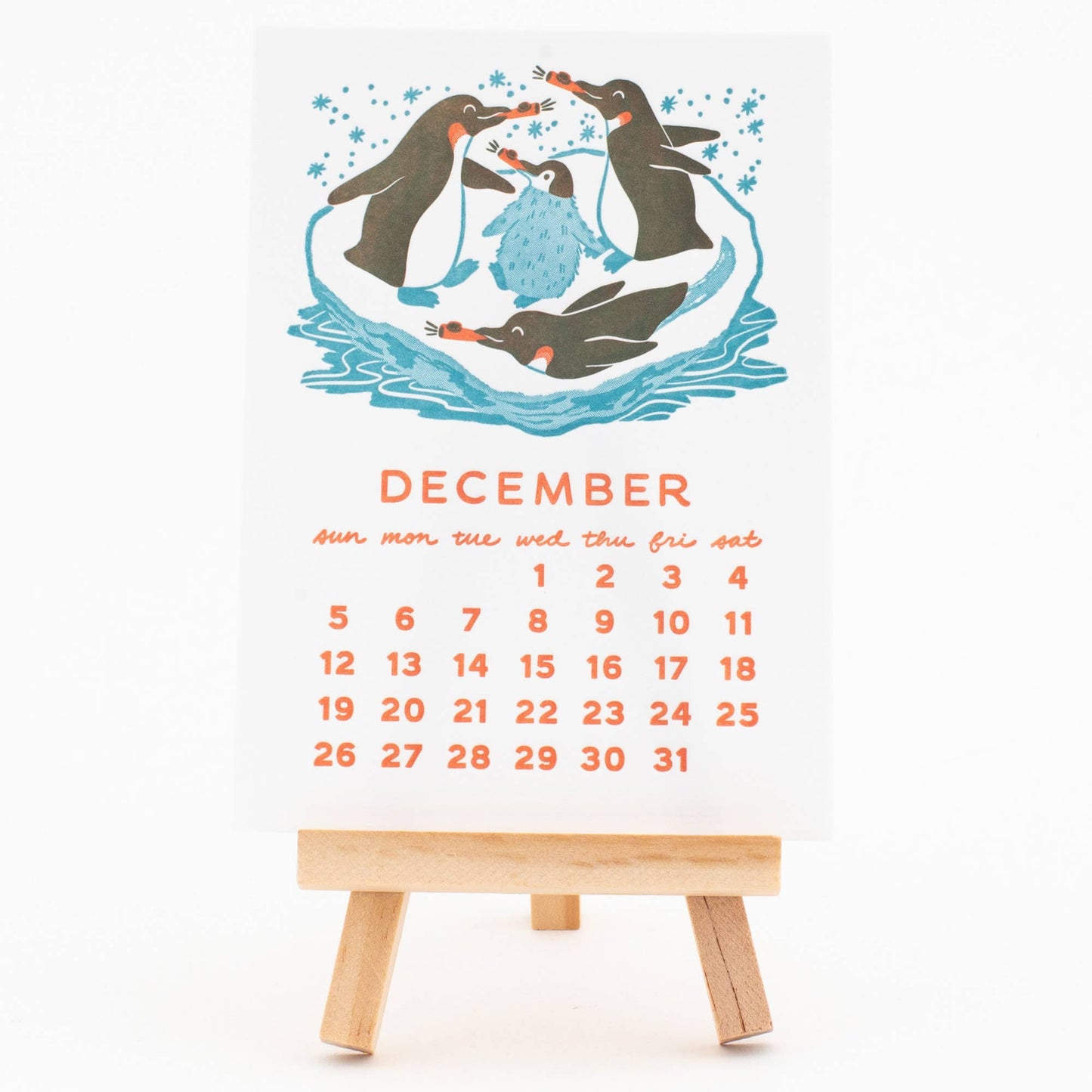 2027 Makin' Music Letterpress Desk Calendar