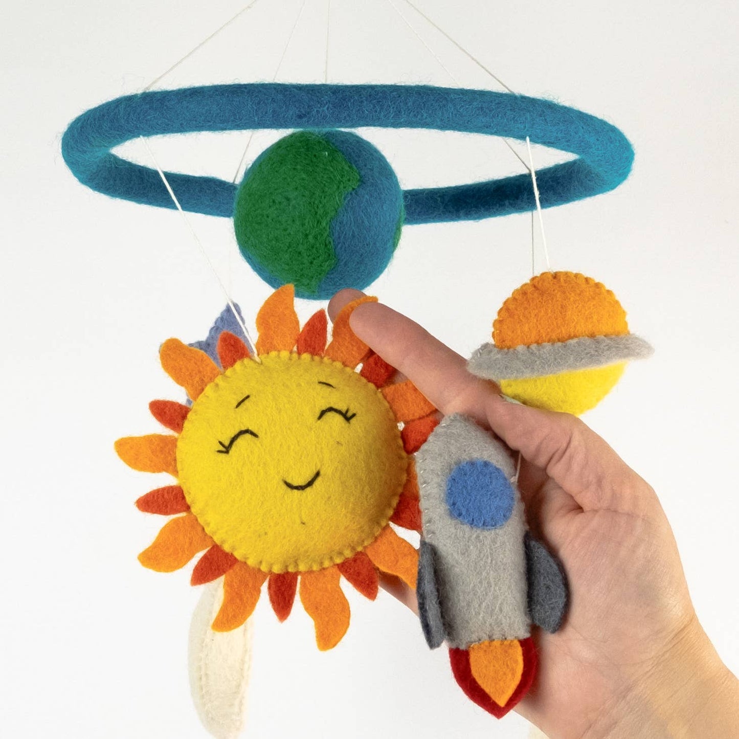 Baby Mobile - Nursery Décor - Planets and Space