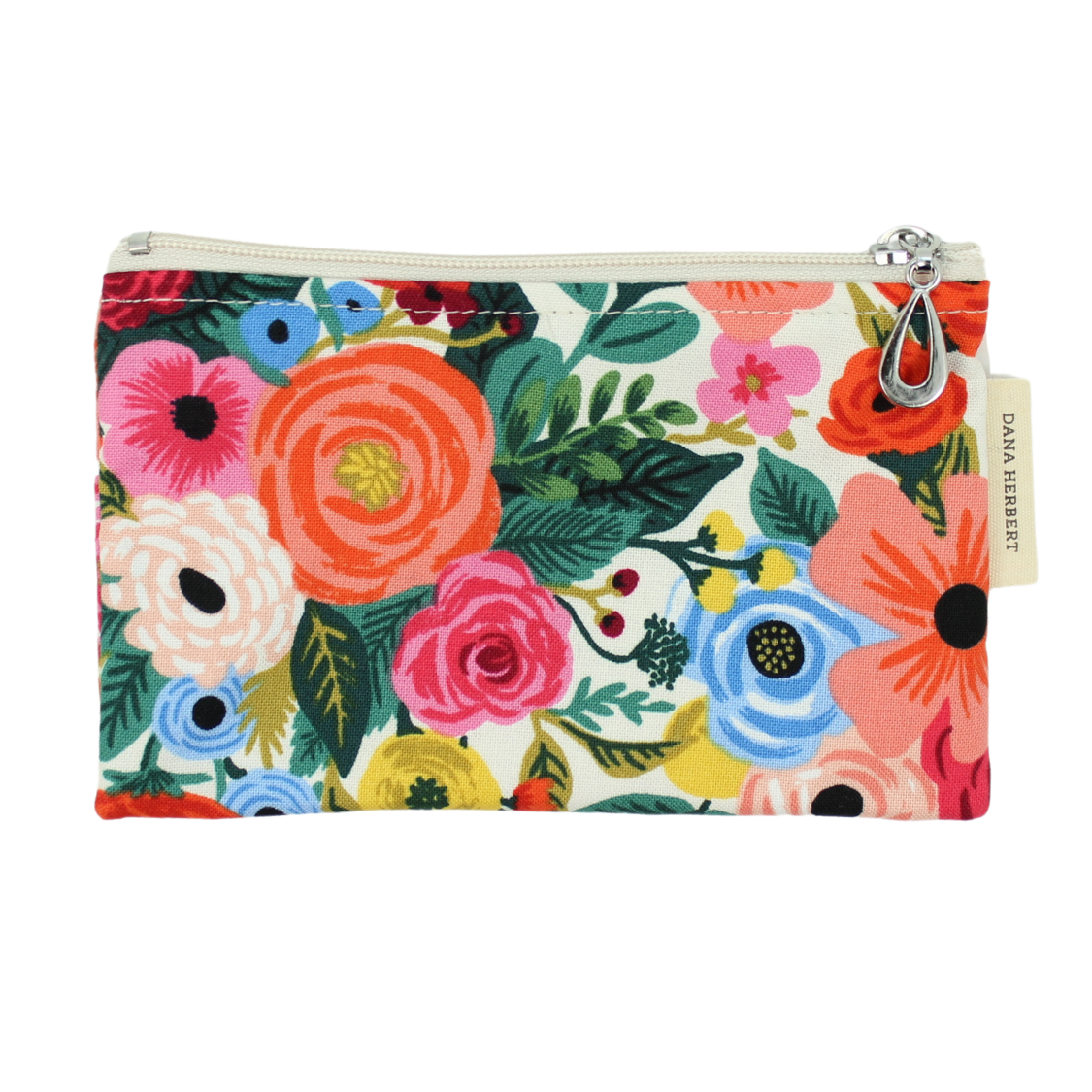 Cotton Coin Purse | Small Zip Pouch