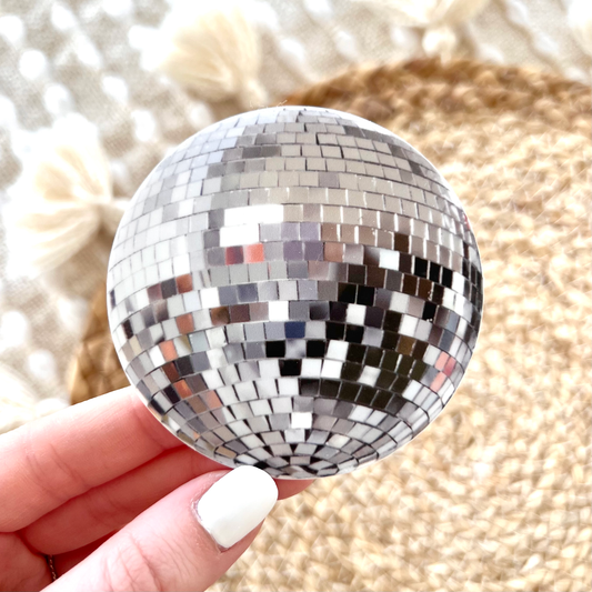 Disco Ball Sticker, 2.8 in. x 2.8 in.