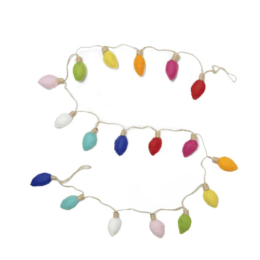 Garland - Vintage/Retro Christmas Lights - Christmas Decor