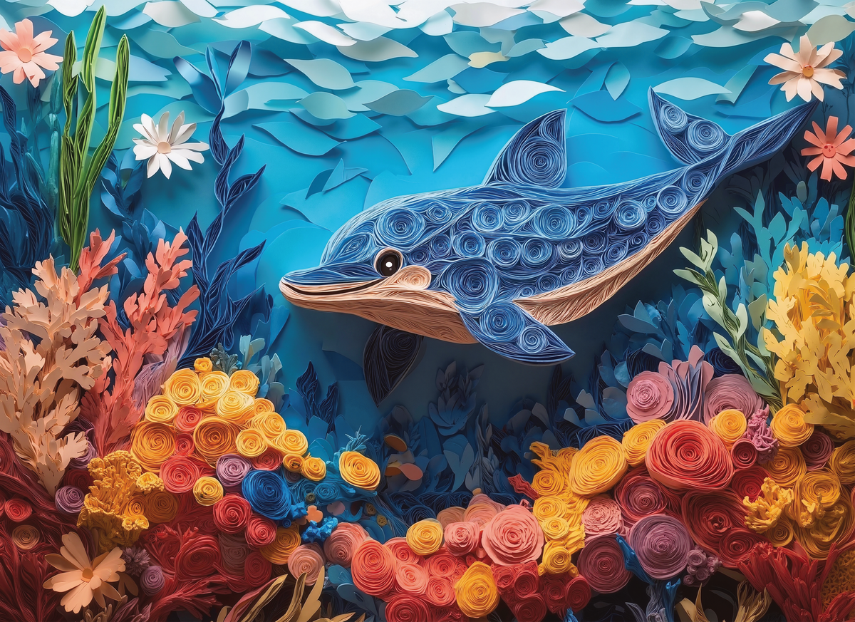 No. 20 - Dolphin Reef - 1000 Piece