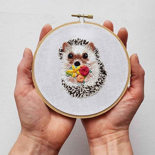 Hedgehog - Embroidery Kit