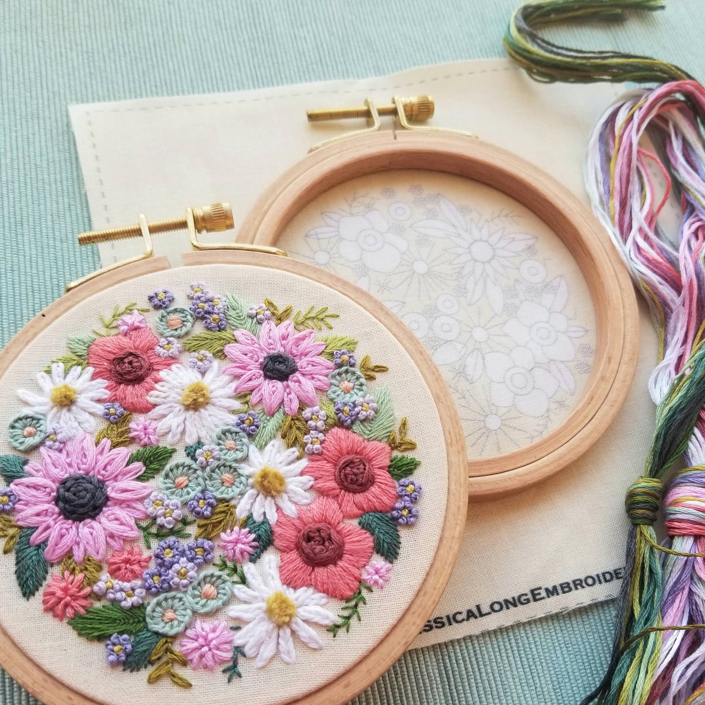 Wildflower Sampler - Embroidery Kit