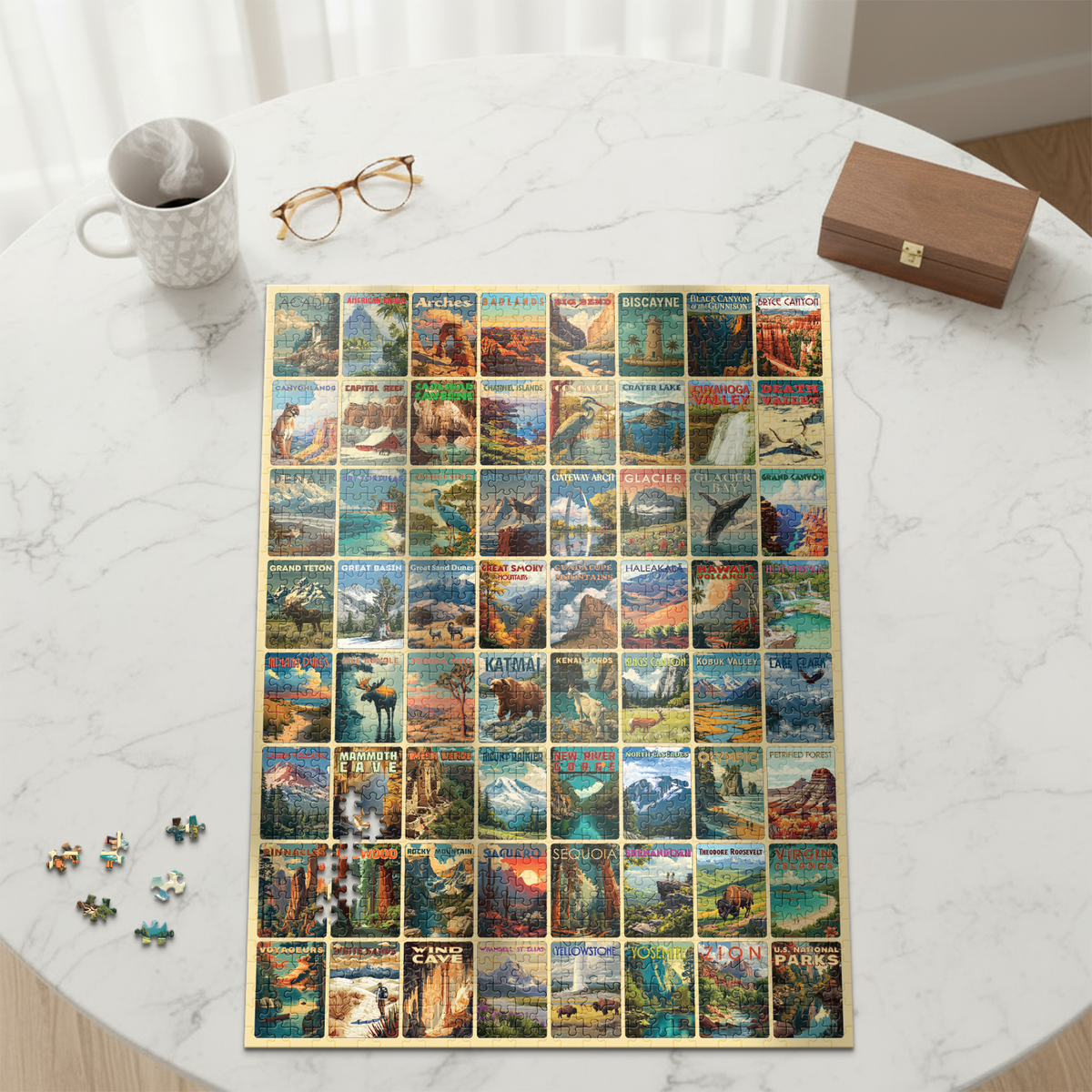 No. 9 - National Parks - 1000 Piece